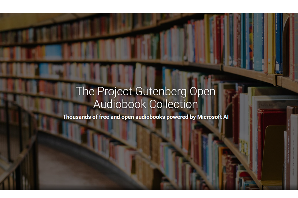 微软携手 Project Gutenberg，利用 AI 语音技术制作 5000 本免费有声书 - AIBetas