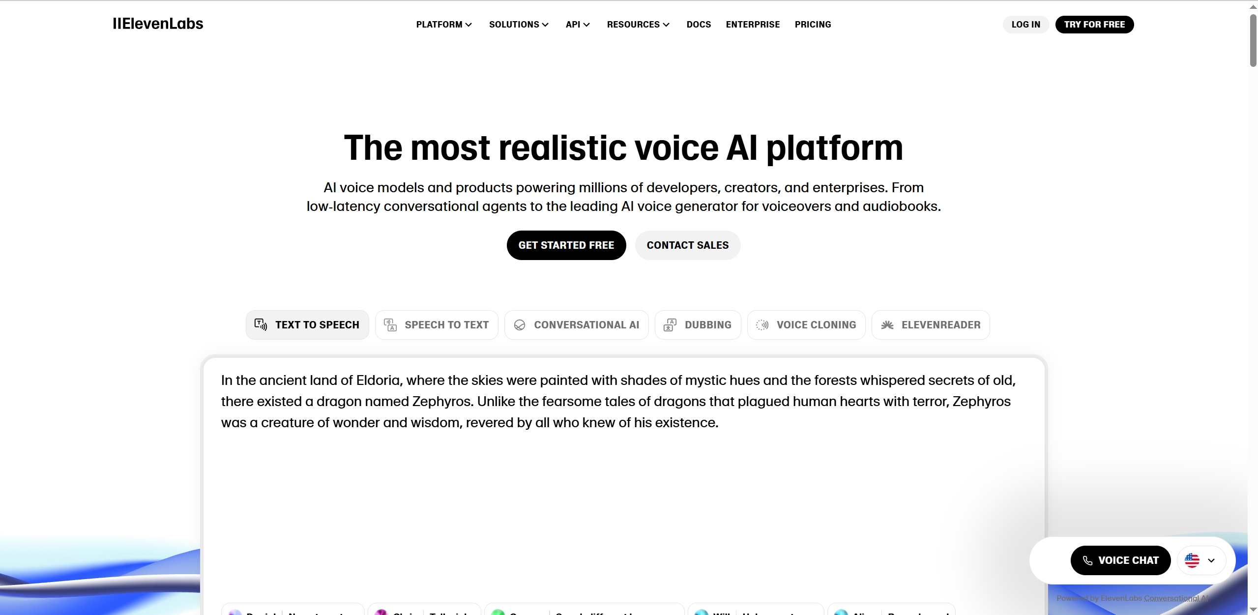 ElevenLabs - AI语音合成