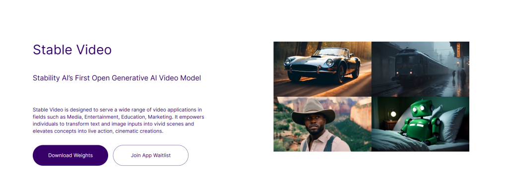 图片[1] - Stability AI 推出 Stable Video Diffusion 模型，可根据图片生成视频 - AIBetas