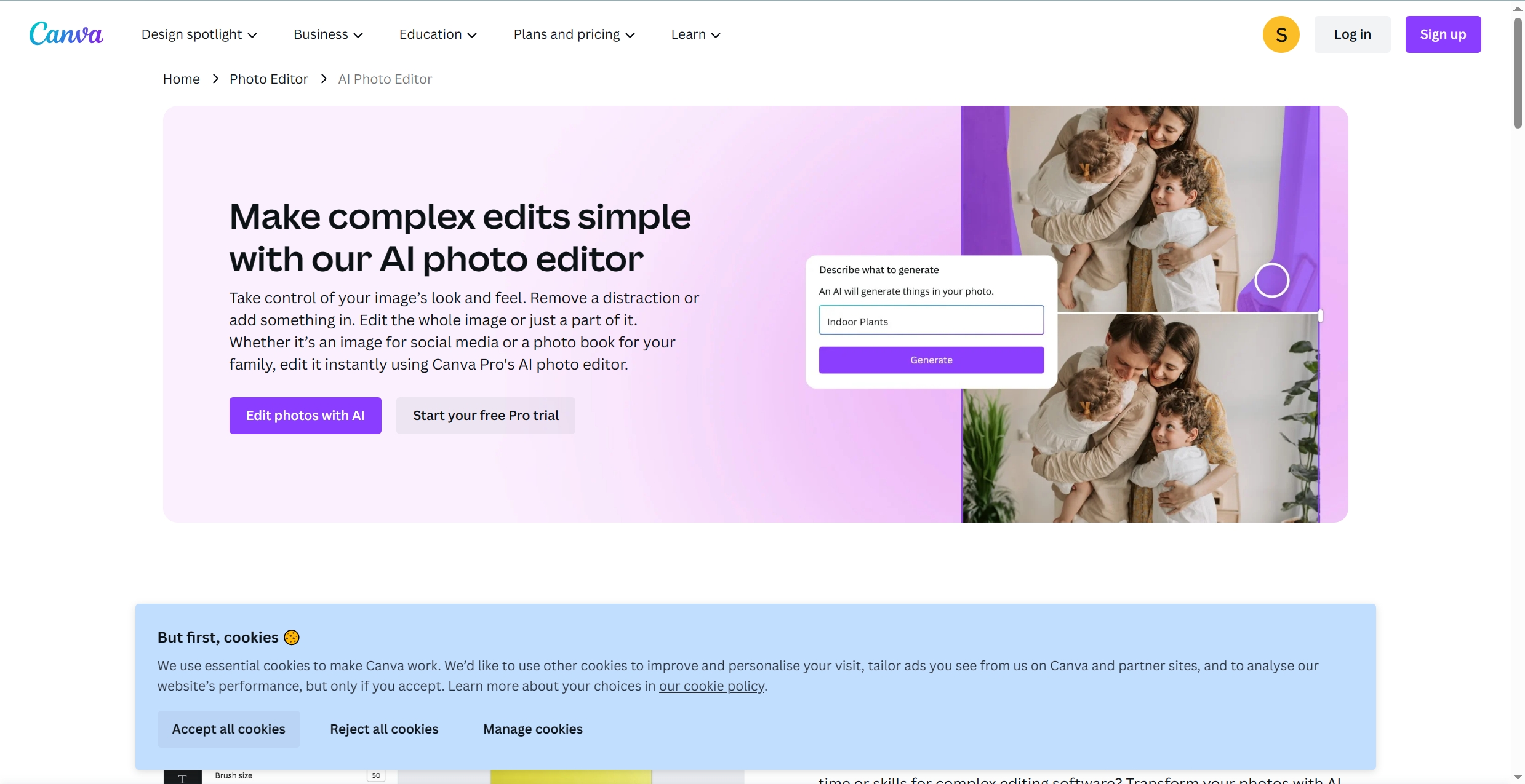 Canva: AI Photo Editor
