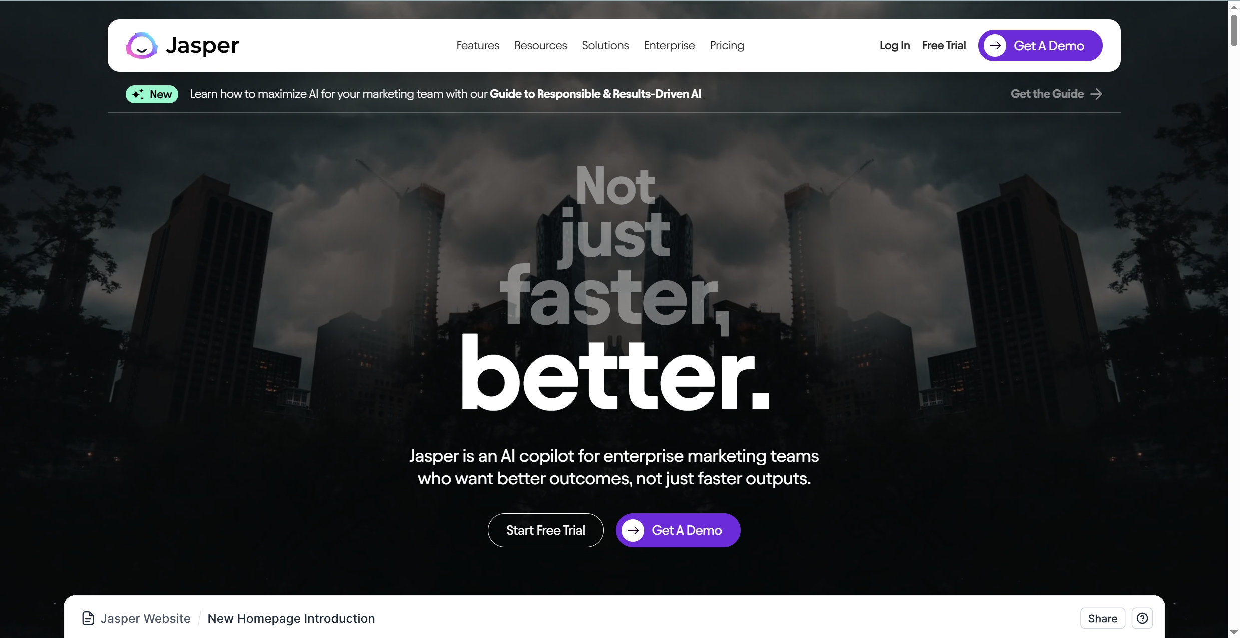 Jasper | AI copilot for enterprise marketing teams