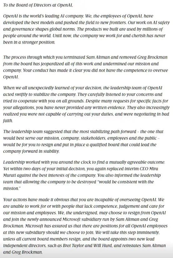 图片[12] - Sam Altman重返董事会，“宫斗大戏”大结局，但OpenAI的挑战才刚刚开始！ - AIBetas