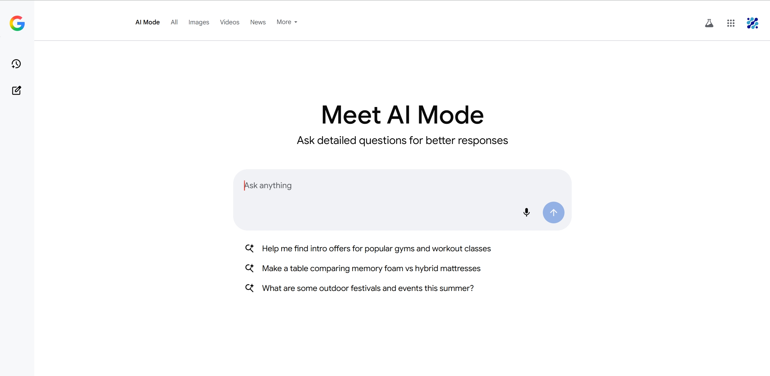 Google AI Mode - AI 搜索