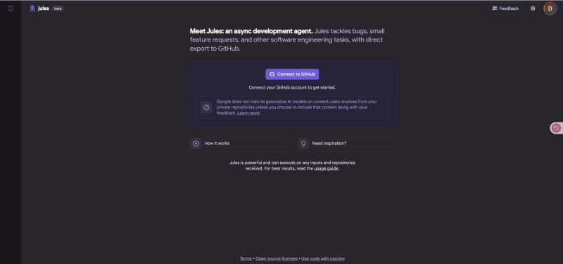 Google Jules - AI编程助手 - AIBetas