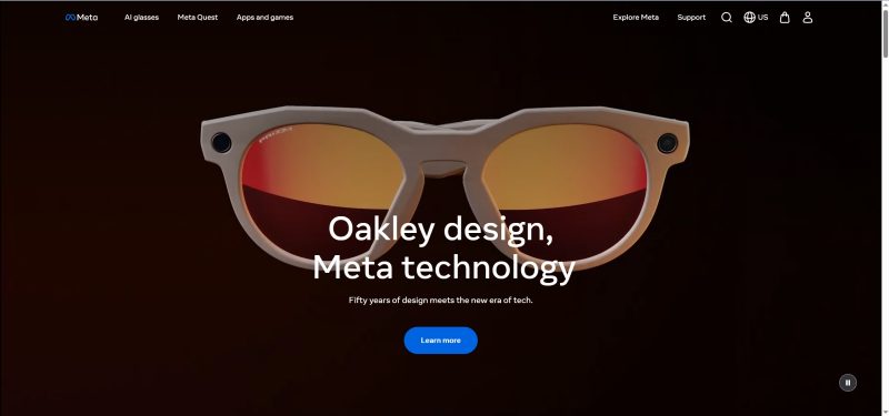 Oakley Meta HSTN - AI智能眼镜 - AIBetas