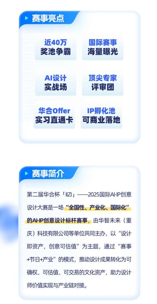 图片[2] - 第二届华合杯「IIZI」——2025国际AI·IP创意设计大赛 - AIBetas